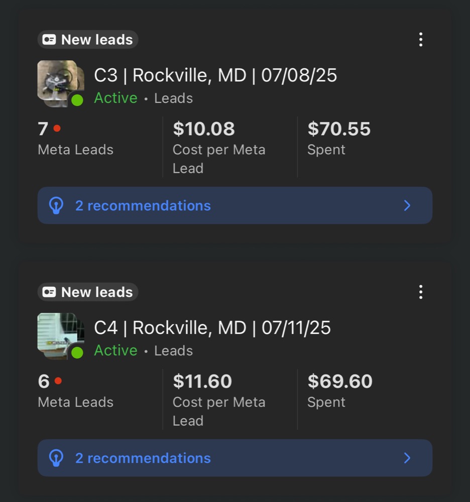 LeadCatch CRM dashboard showing automated lead management and follow-up system