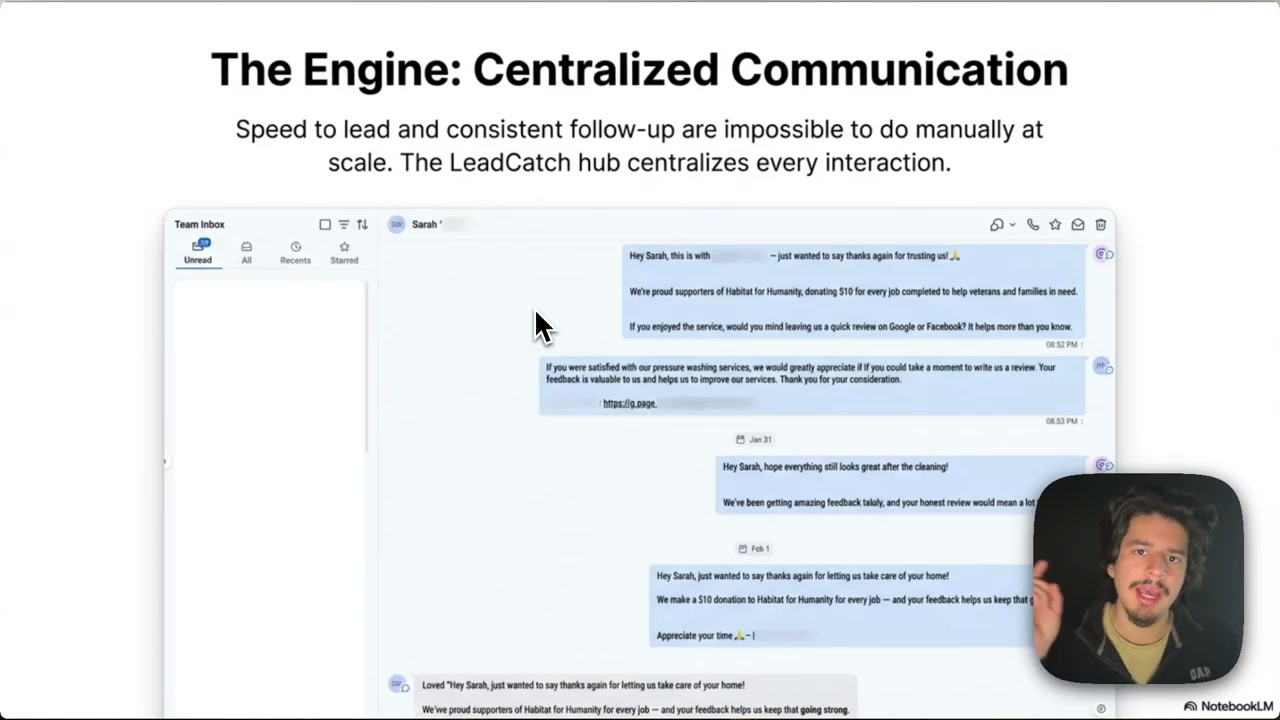 Workflow or system dashboard showing revenue scaling process